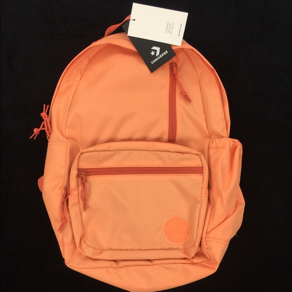 Converse Go Backpack Bookbag Orange Unisex NEW